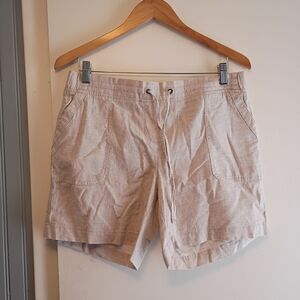 Talbots Light Tan Drawstring Shorts